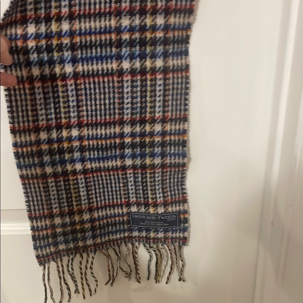 Highland Tweeds Colorful Plaid Scarf